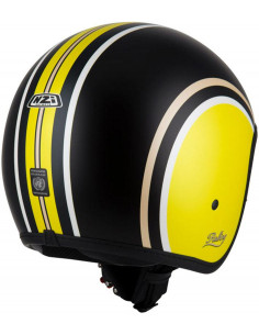 Casco NZI Rolling 4 Sun Diana Yellow Black Matt 2