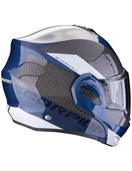 CASCO SCORPION EXO-TECH EVO TEAM BLUE WHITE