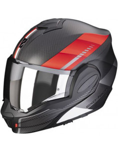 CASCO SCORPION EXO-TECH EVO CARBON GENUS MAT RED