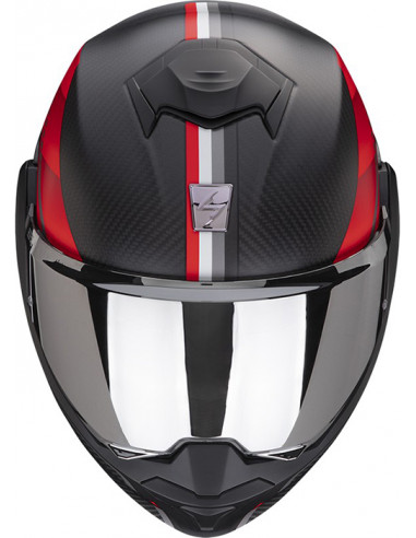CASCO SCORPION EXO-TECH EVO CARBON GENUS MAT RED