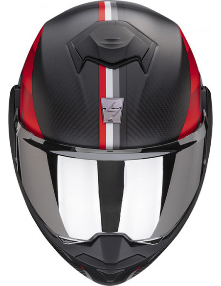 CASCO SCORPION EXO-TECH EVO CARBON GENUS MAT RED