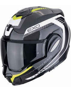 Casco Scorpion EXO-TECH Evo Carbon Cosy Yellow