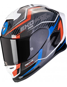 CASCO SCORPION EXO-R1 EVO AIR COUP RED BLUE